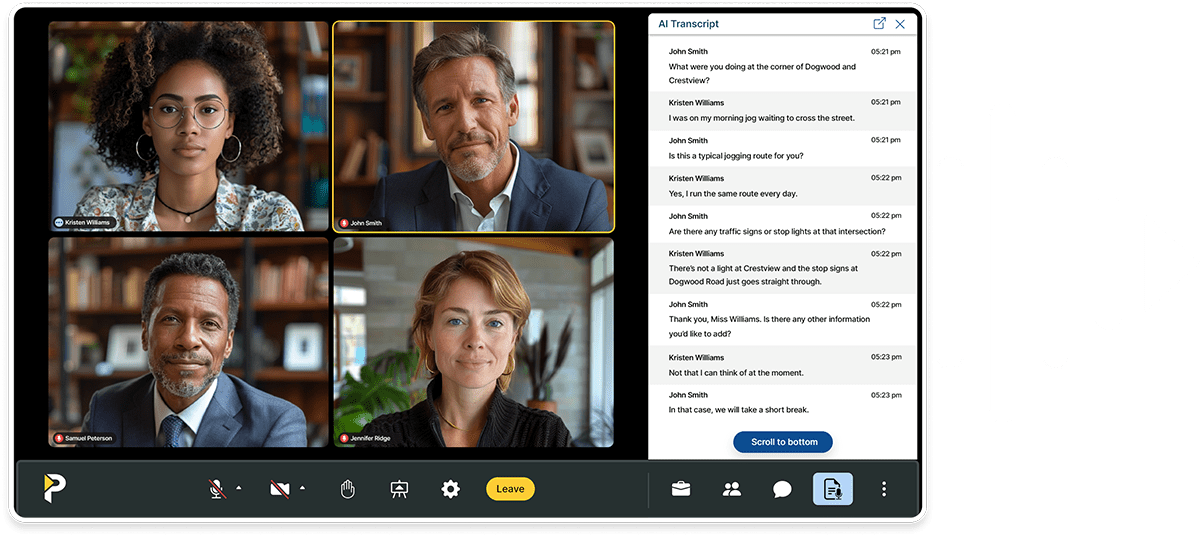Prevail video conferencing