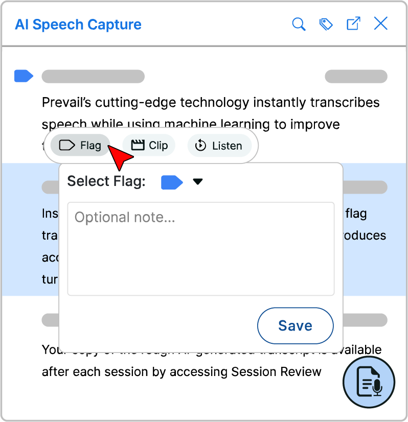 Prevail’s AI Speech Capture Provides Instant Transcription for the Legal Industry and Beyond