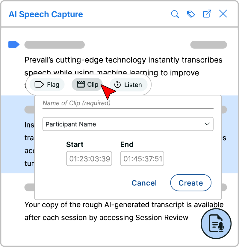 Prevail’s AI Speech Capture Provides Instant Transcription for the Legal Industry and Beyond