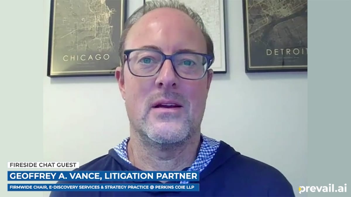 Geoffrey Vance on Legal Tech and Data Security